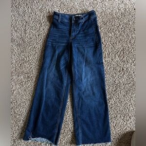 Oat New York Deep Indigo Wide-Leg Jeans